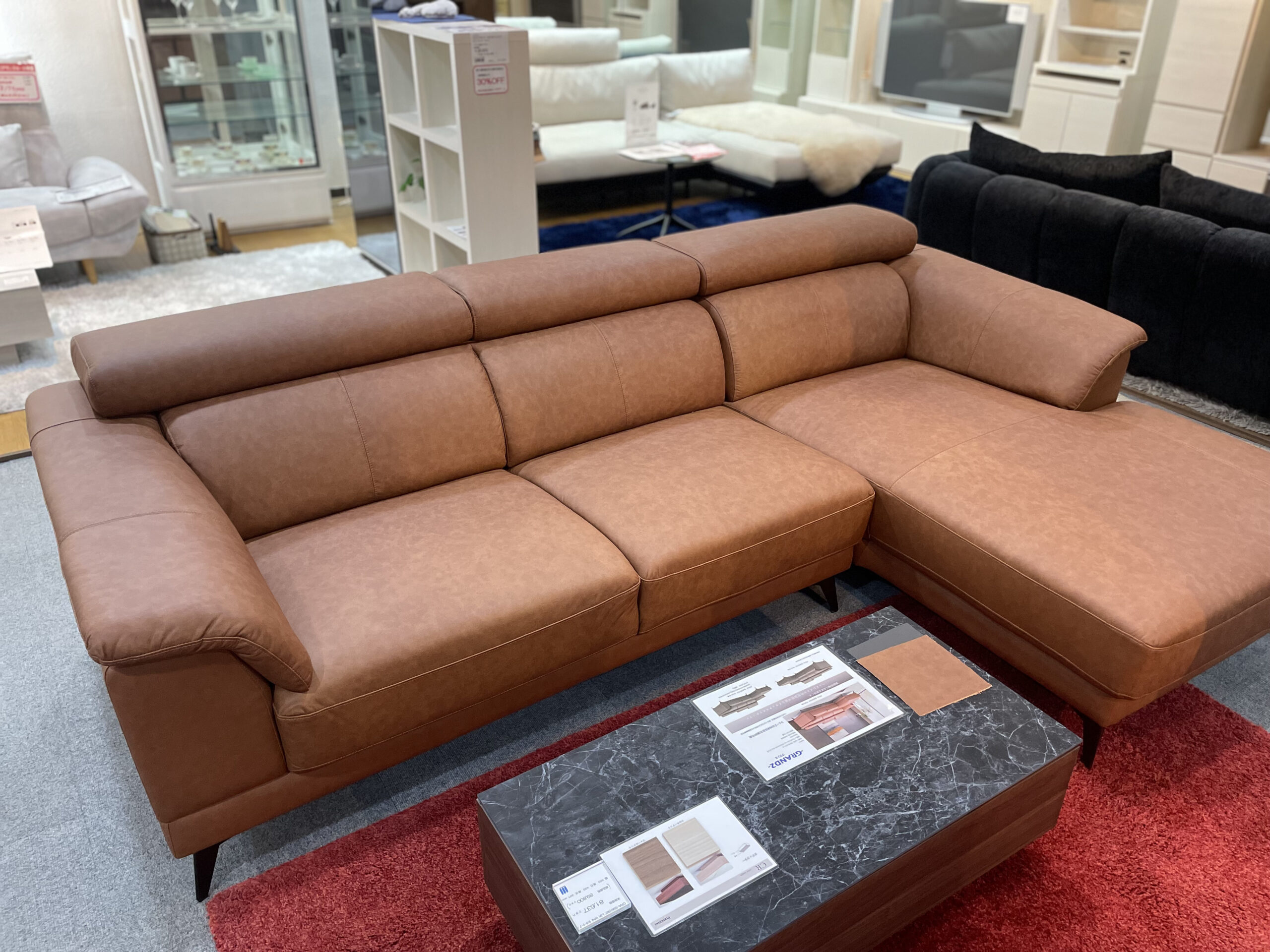 グラン２　左カウチソファ（現品展示品限り）